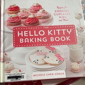 Hello Kitty Baking Book - Red and Pink